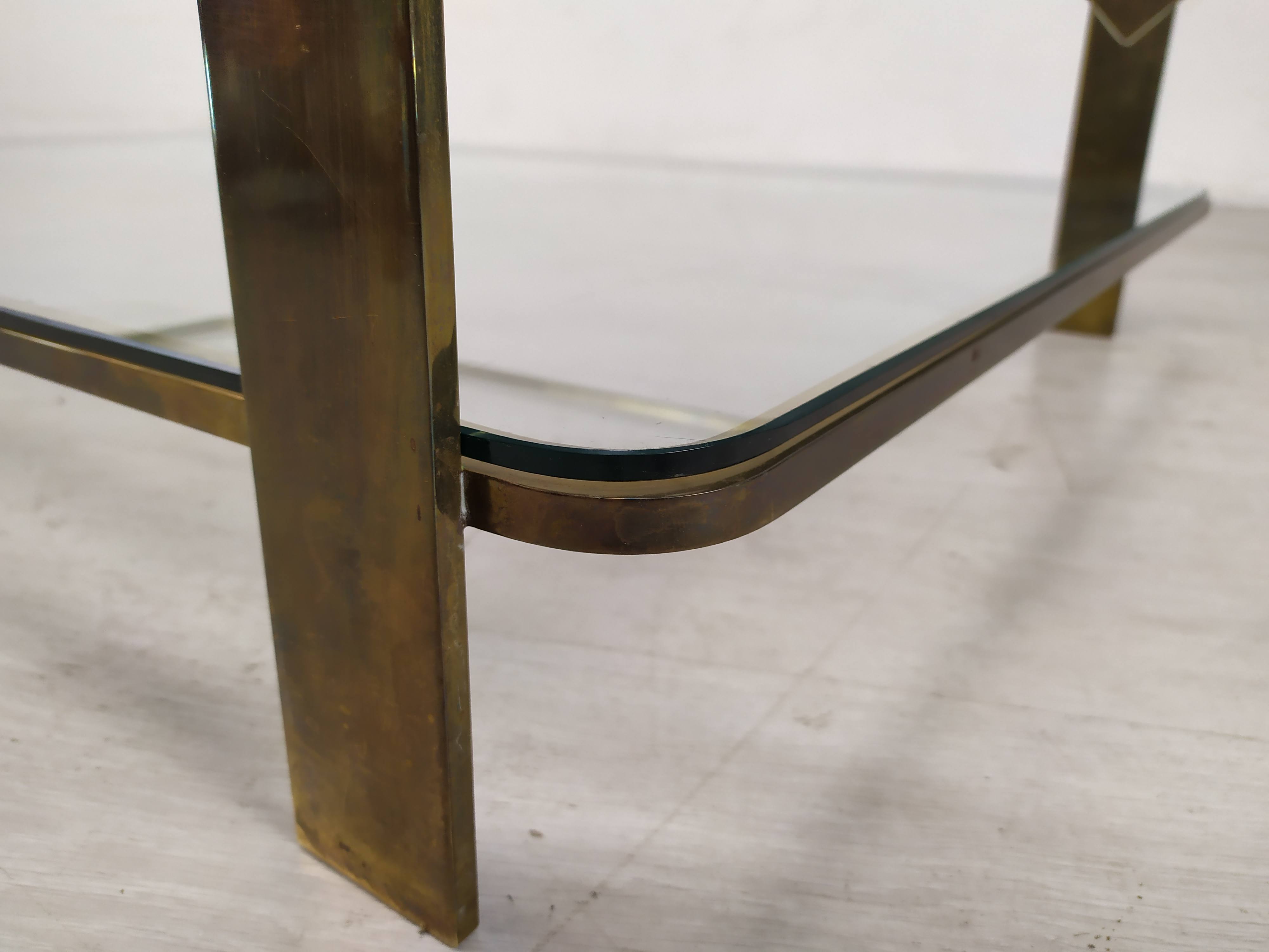 Coffee table bronze house malabert