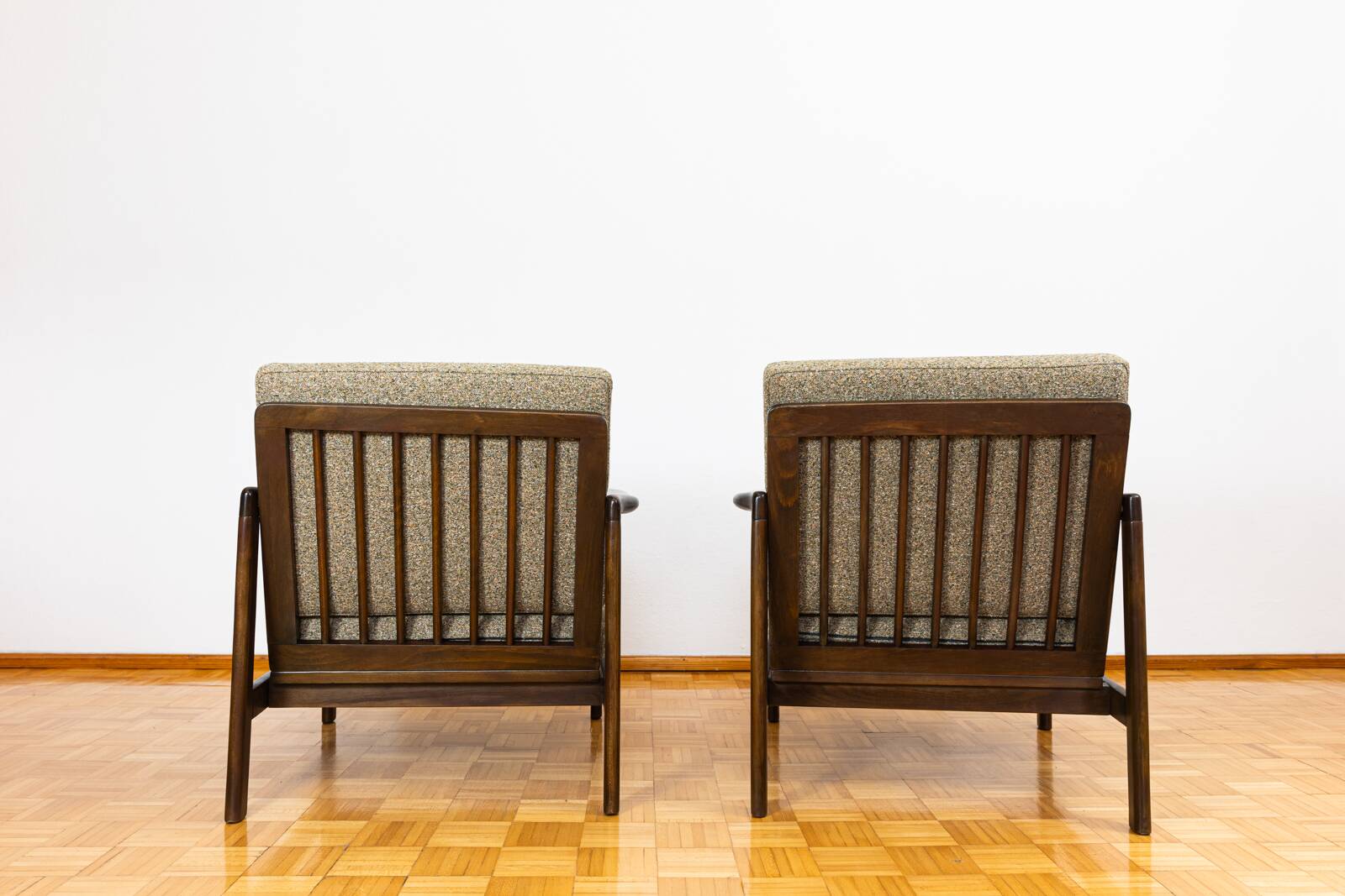 Mid Century Armchairs By Zenon Bączyk, 1960's, Set Of 2