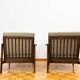 Mid Century Armchairs By Zenon Bączyk, 1960's, Set Of 2