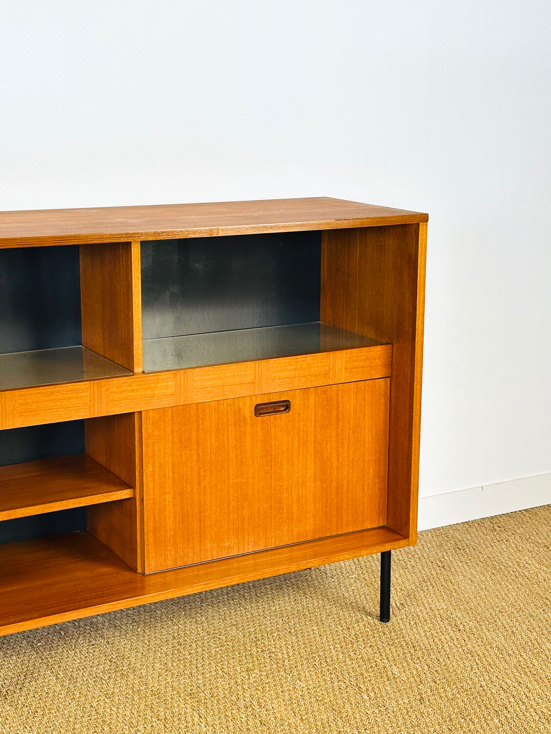 1960s high Scandinavian teak sideboard