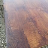 Solid oak farmhouse table