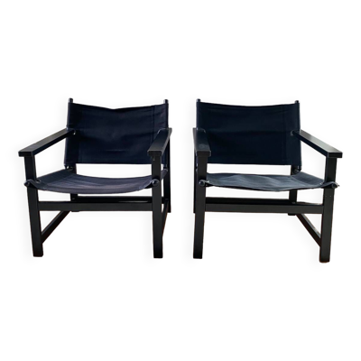Paire de fauteuils Hyllinge Møbler, Danemark 1970