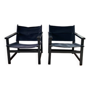 Paire de fauteuils Hyllinge Møbler, Danemark 1970