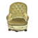 English armchair from the late 19th century.