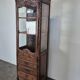 Vitrine commode bonnetière normande du XIXème