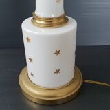 1950 vintage gold star table lamp