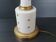 Lampe de table étoiles dorées 1950 vintage