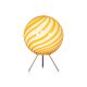 21stc italian hand blown glass table lamp, murano