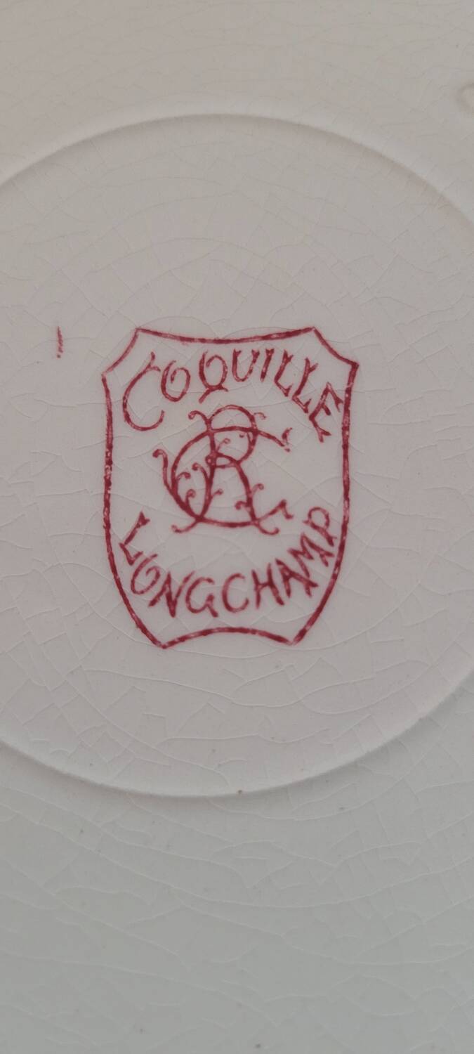 Longchamp ironstone plate