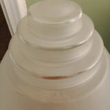 Suspension en verre art déco