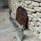 Large Front Fireplace Bronze 49cm 11kg - Marked DB 539 - Bar 113cm