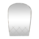 Beveled art deco mirror 99cm x 69cm