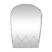 Miroir art déco biseauté 99cm x 69cm