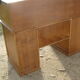 Bureau cilindre à volet en pin