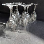 8 wine glasses – Cristallerie de Nancy (1920-1934)