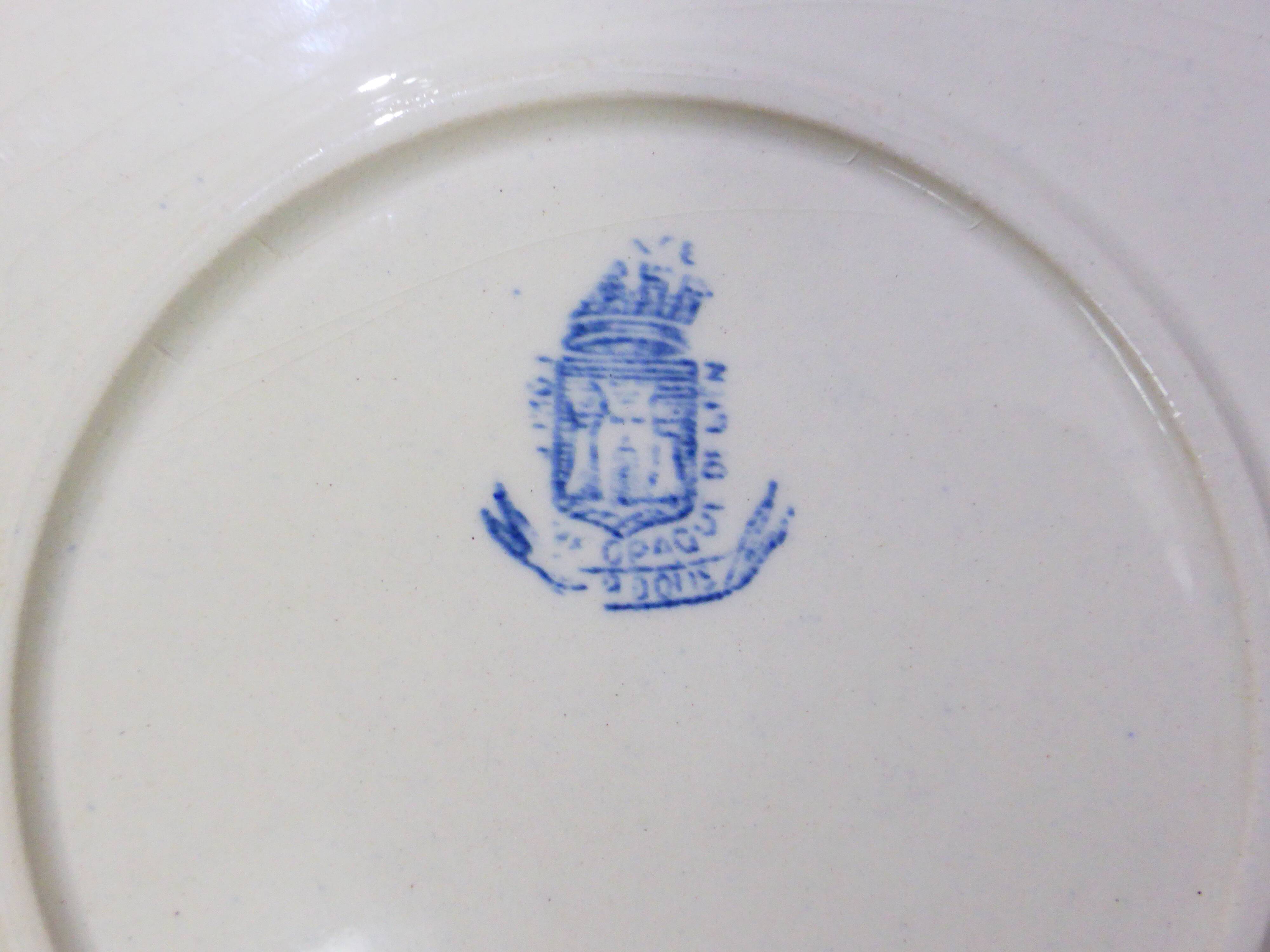 1 round plate Gien Chardons (13)