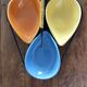 Service vintage ceramic aperitif tray
