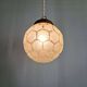Art Deco satin glass pendant light, 1920s-30s