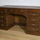 Bureau à Caissons en Chêne, Art Déco – 1940