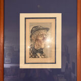 Lithograph of Marc Dautry