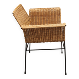 Basket armchair from the 1960s