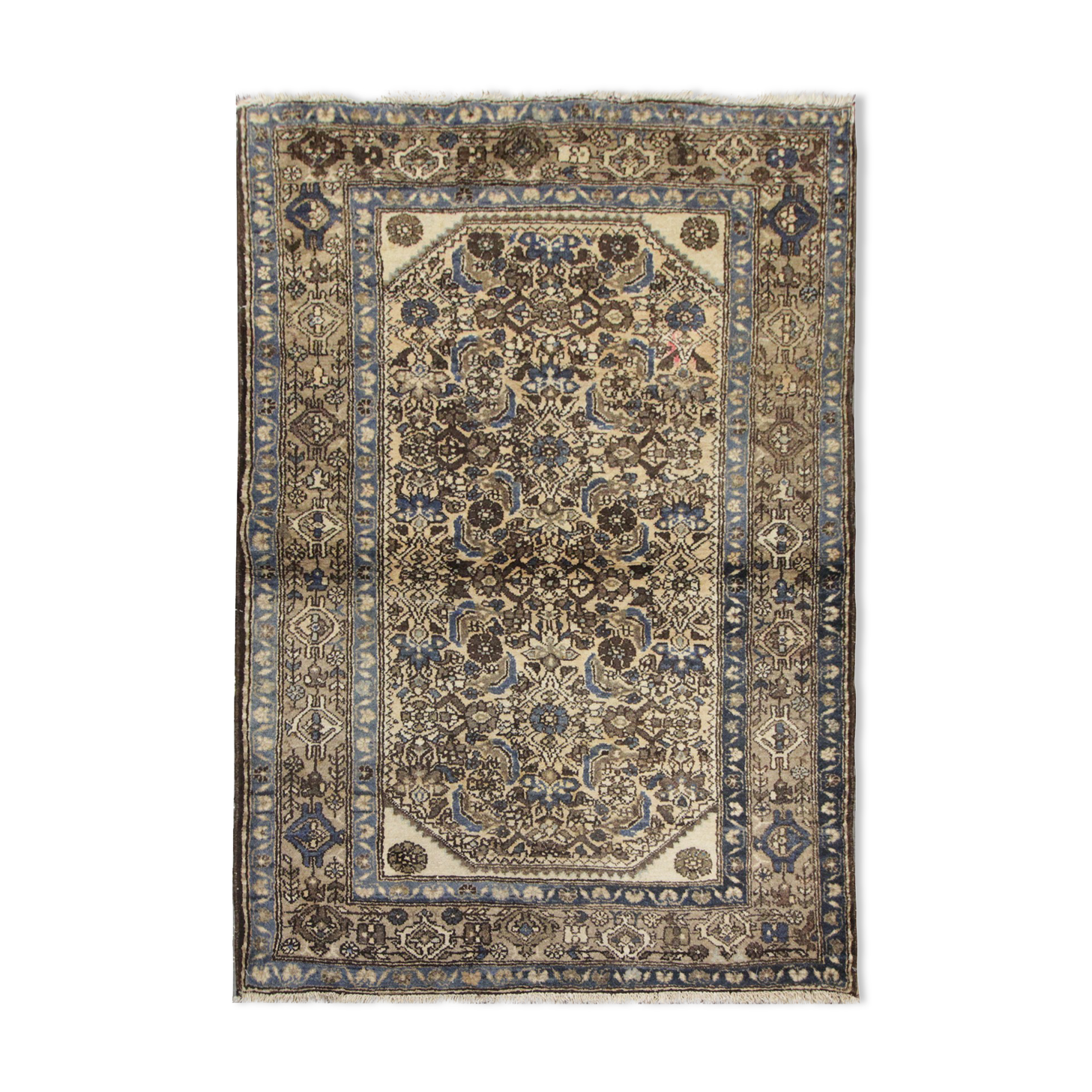 Persian Kurdish Senneh Rug -104x144cm