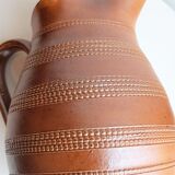 Stoneware pitcher