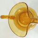 Bubbled glass pitcher biot style from the glassworks La Rochere