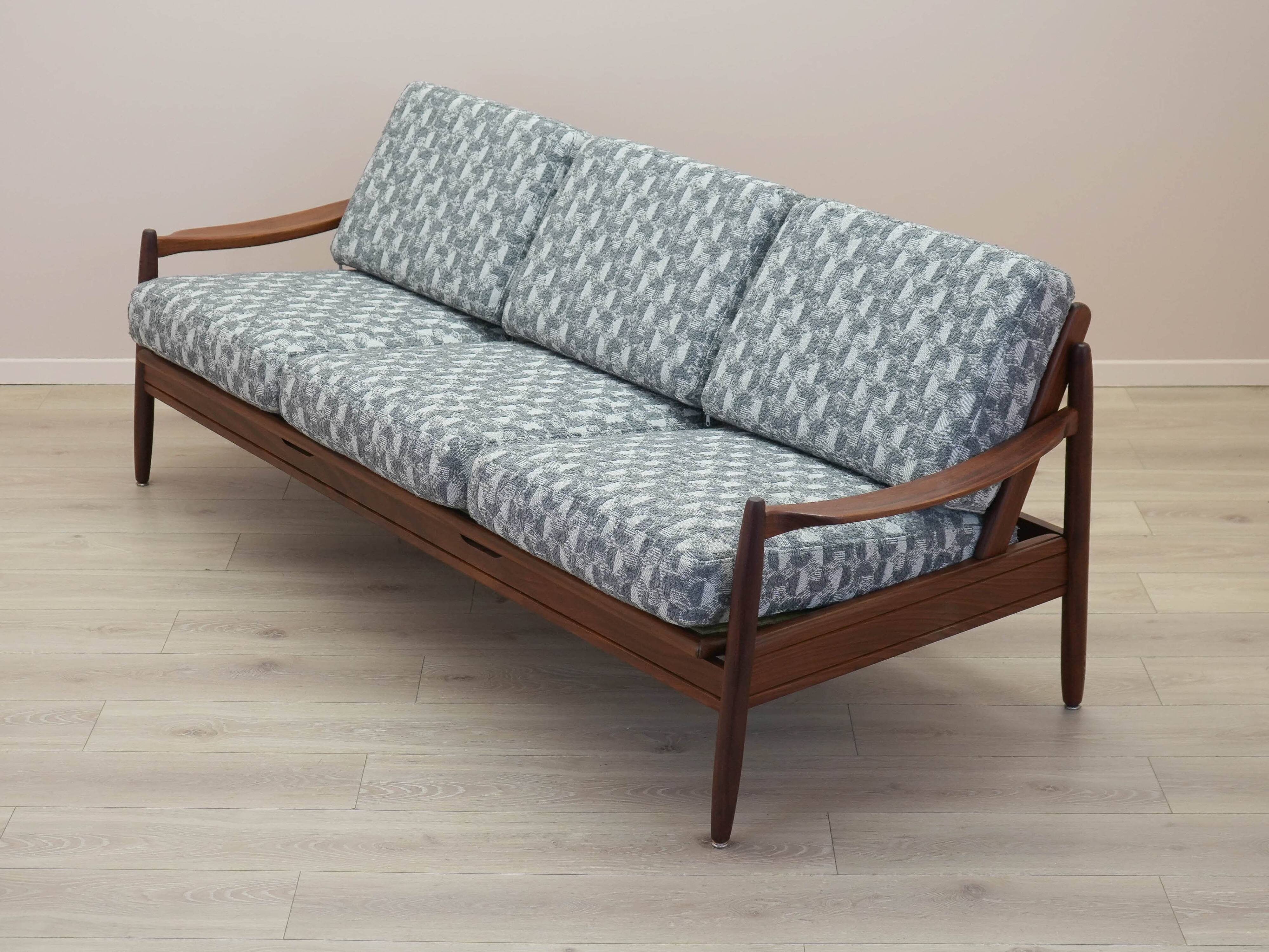 Teak sofa, Danish design, 1970s, made in Denmark