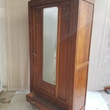 Vintage wardrobe with 1 door for years 50