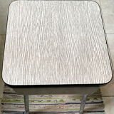 Vintage white formica chest