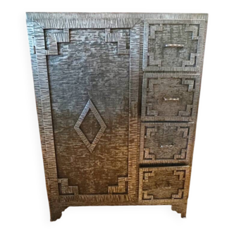 Steel chest of drawers