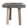 Brutalist antique stool