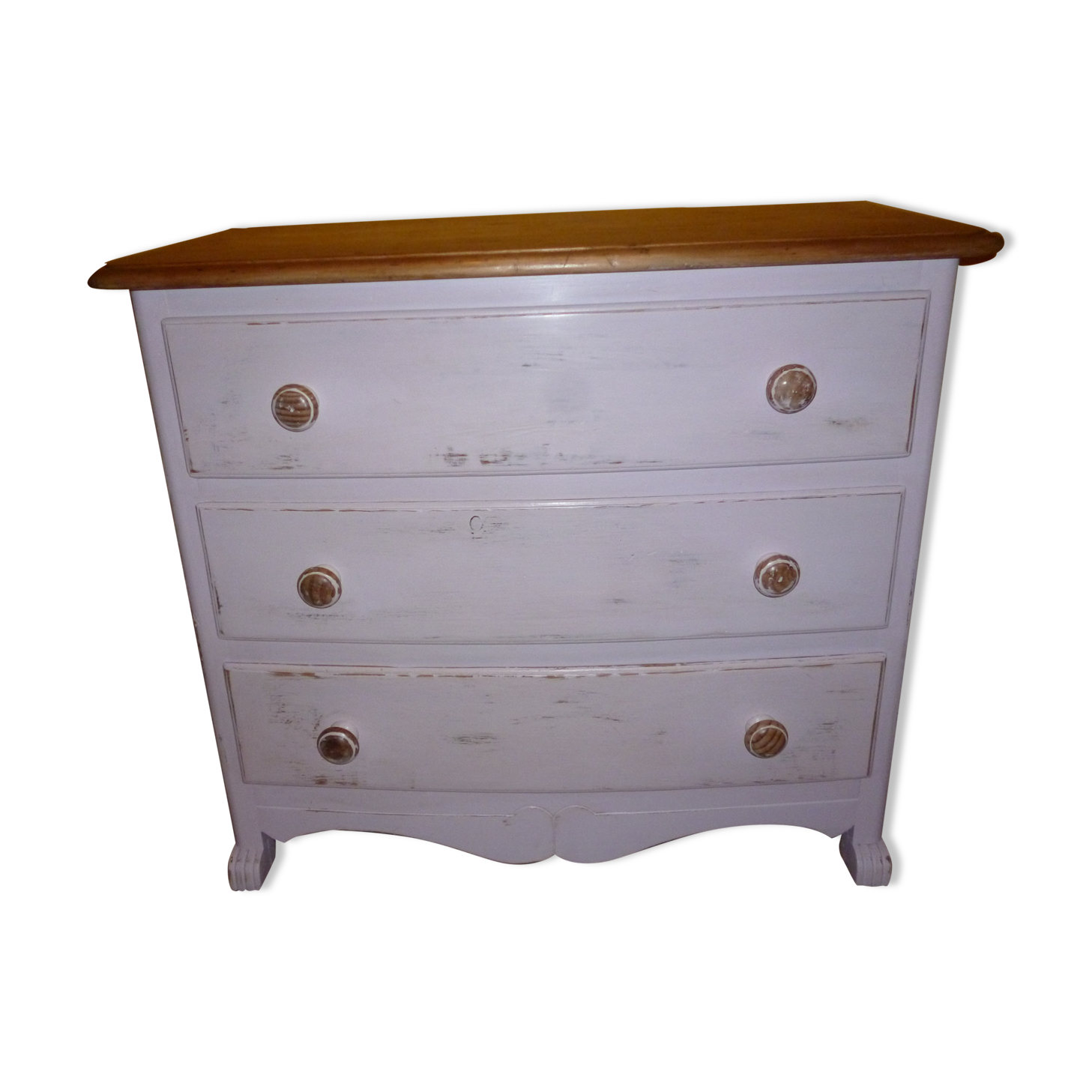 White dresser