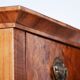 Biedermeier Cabinet in Walnut, Czech, 1840s