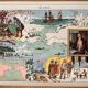 Set of 5 cards illustrated by JP Pinchon - 1948