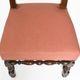 Chaise style Louis XIII