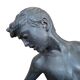 Splendida Scultura in Bronzo: "Il Bambino Morso dal Granchio" '90