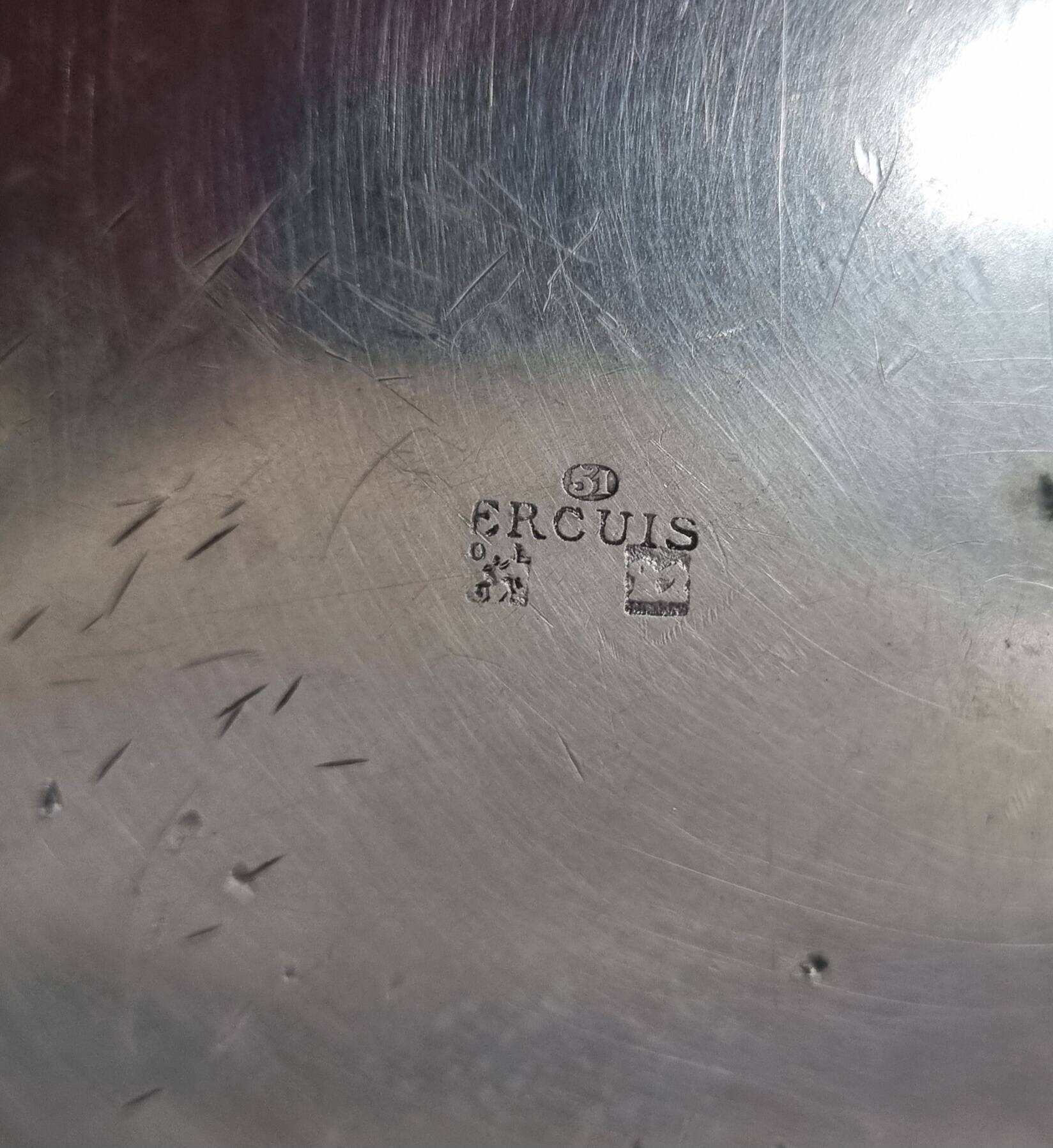 Sugar pot, ercuis early 20th century