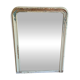 Large shabby chic Louis-Philippe mirror 139 × 106 cm – old-world charm