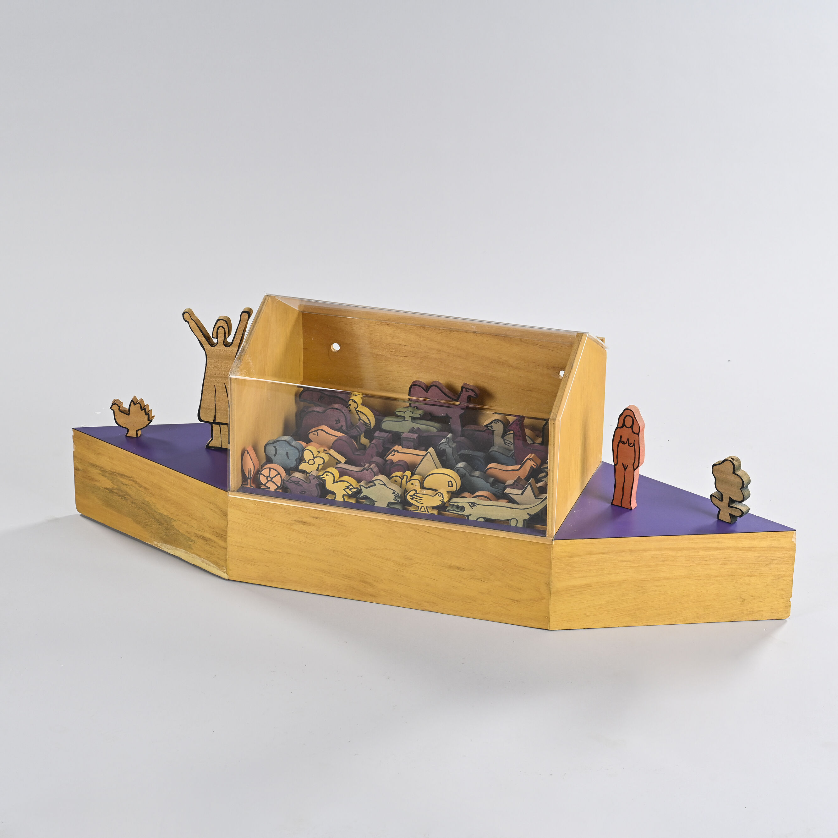 Arche de Noé, par Ugo Nespolo, 1973