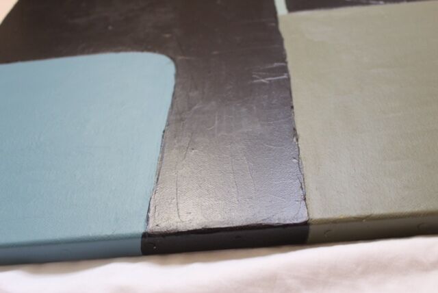 Abstract green table