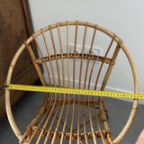 Fauteuil en rotin pour enfant