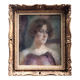 Tableau années 30 "La femme rousse"