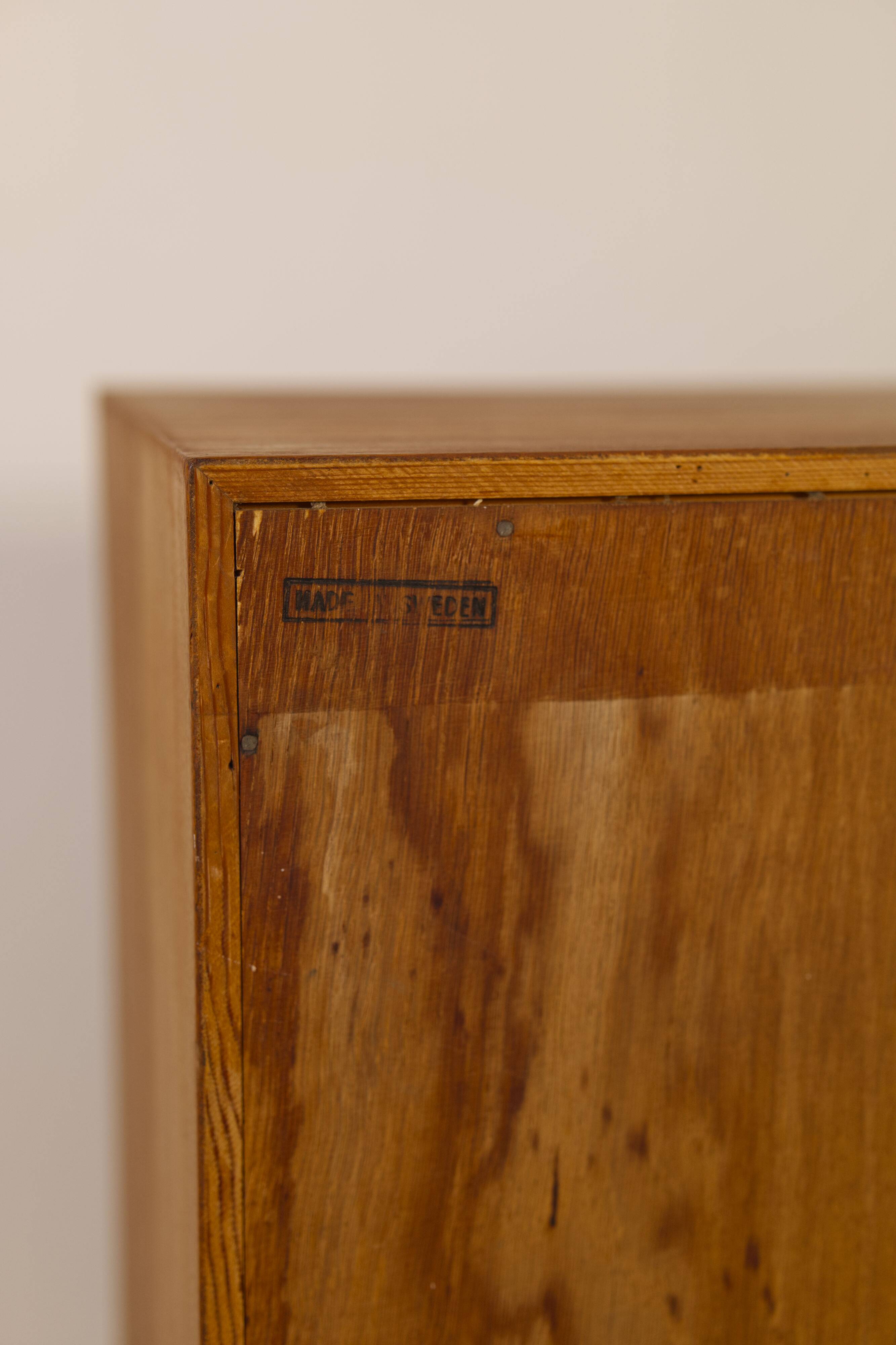 Oak and teak chest of drawers by Børge Mogensen for Karl Andersson & Söner, 1958