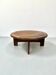 Vintage Danish Brutalist coffee table in oak, 1960s