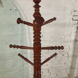 Scandinavian wooden coat rack from the 60s