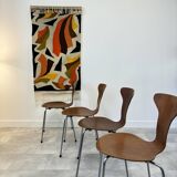 SET OF 4 MOSQUITO CHAIRS BY ARNE JACOBSEN