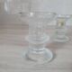 Duo de bougeoir en verre Luminarc style Timo Sarpaneva