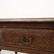 Small rustic cabinet with drawer or nightstand in oak, France 19th century